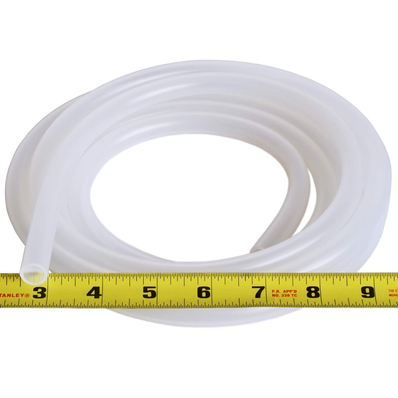 Cold & Colder Pure Silicone Tubing - 3/8" ID x 1/2" OD - High Temp Kink-free Hose Tube 500F (5 Feet) - Image 3